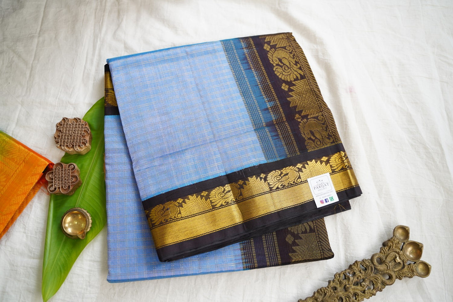 Kanchi Handloom Silk Cotton Saree PC17273