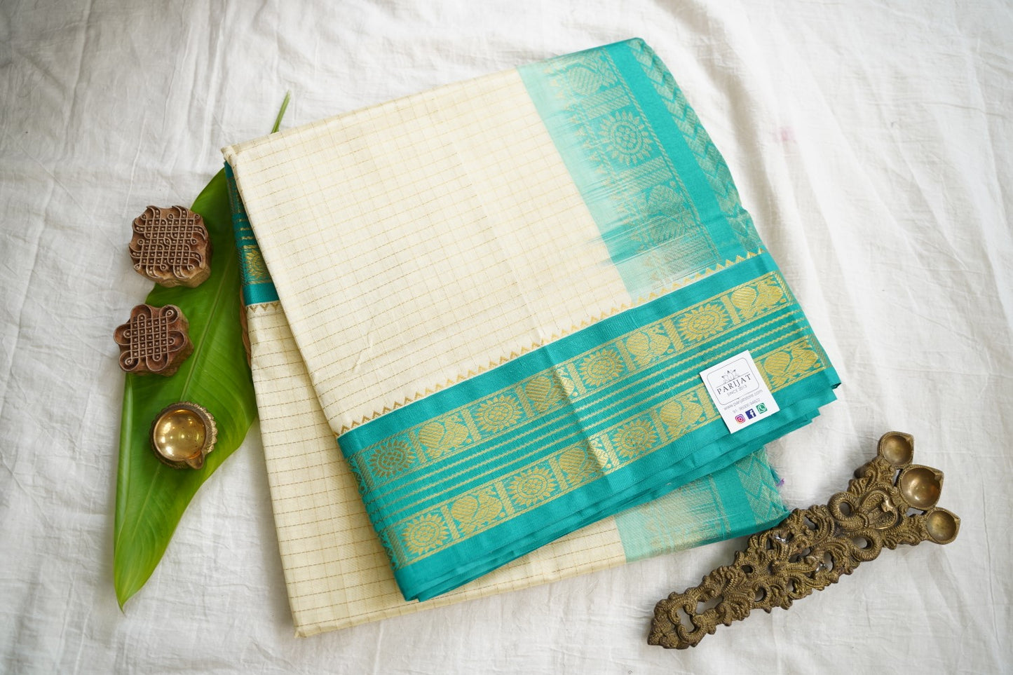 Kanchi Handloom Silk Cotton Saree PC17264