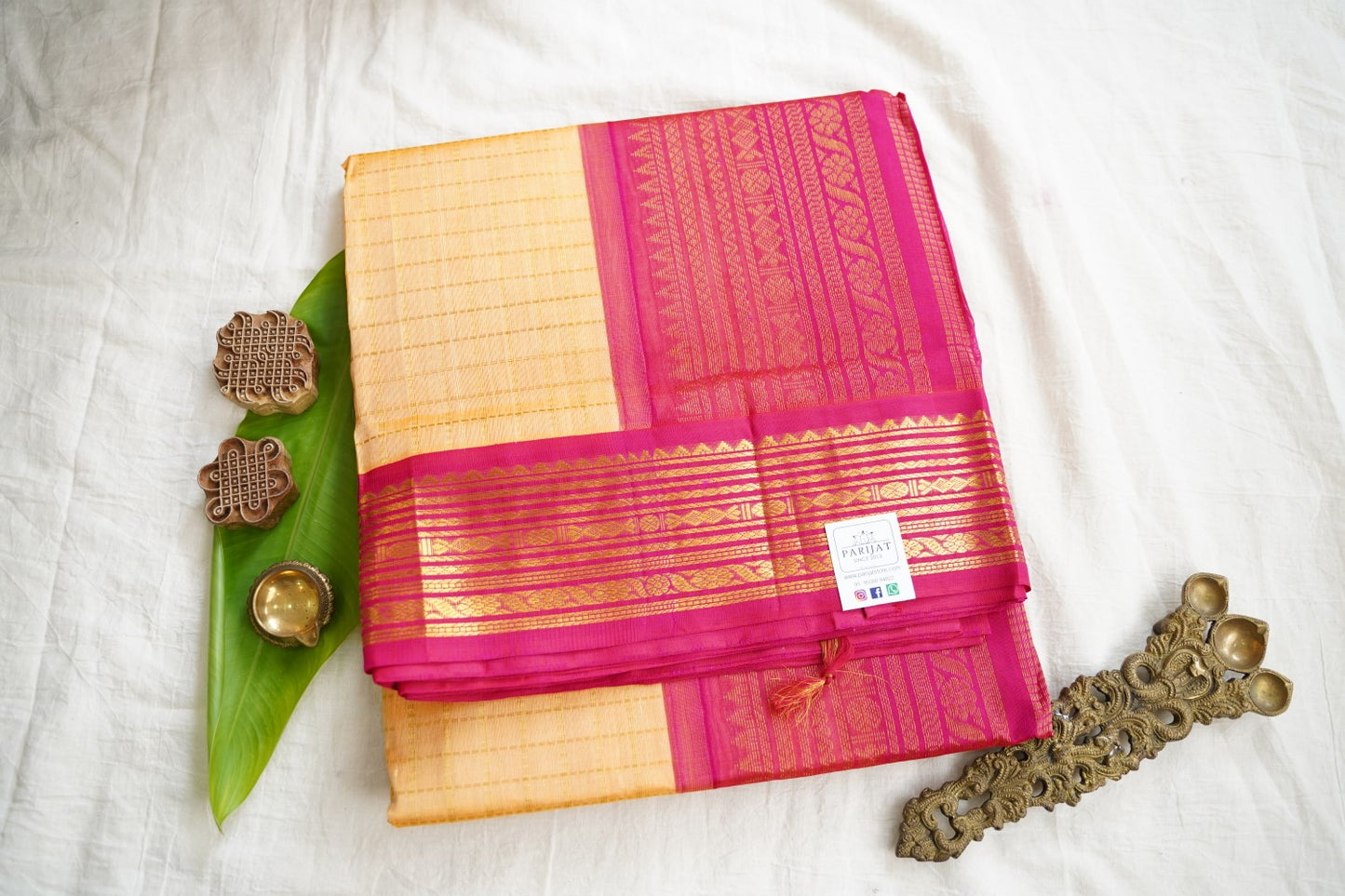 Kanchi Handloom Silk Cotton Saree PC17311