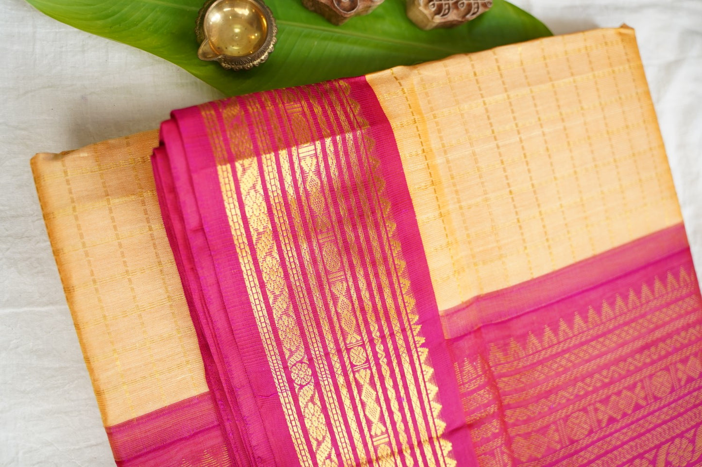 Kanchi Handloom Silk Cotton Saree PC17311