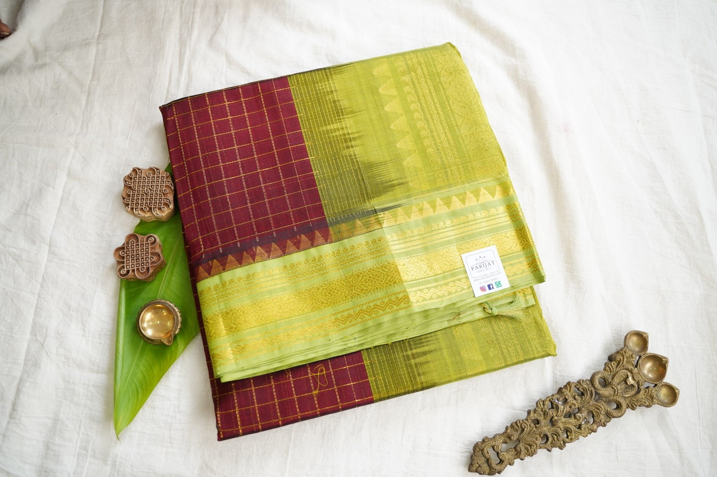 Kanchi Handloom Silk Cotton Saree PC17294