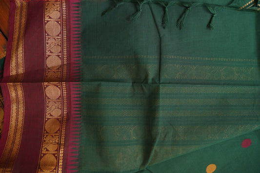 Chettinad handloom Cotton Saree PC16138
