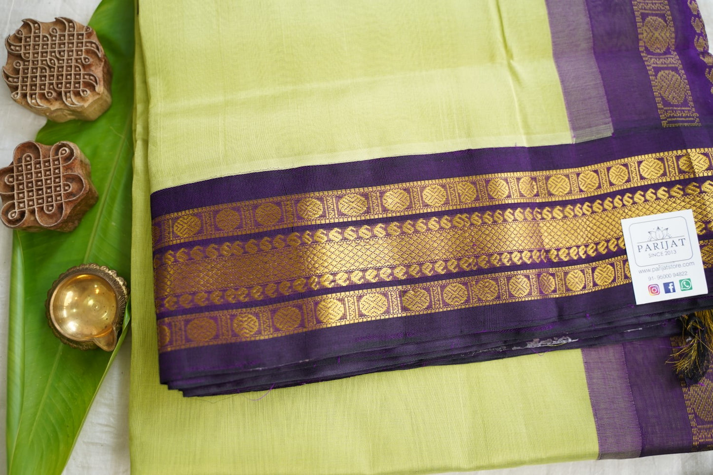 Kanchi Handloom Silk Cotton Saree PC17270