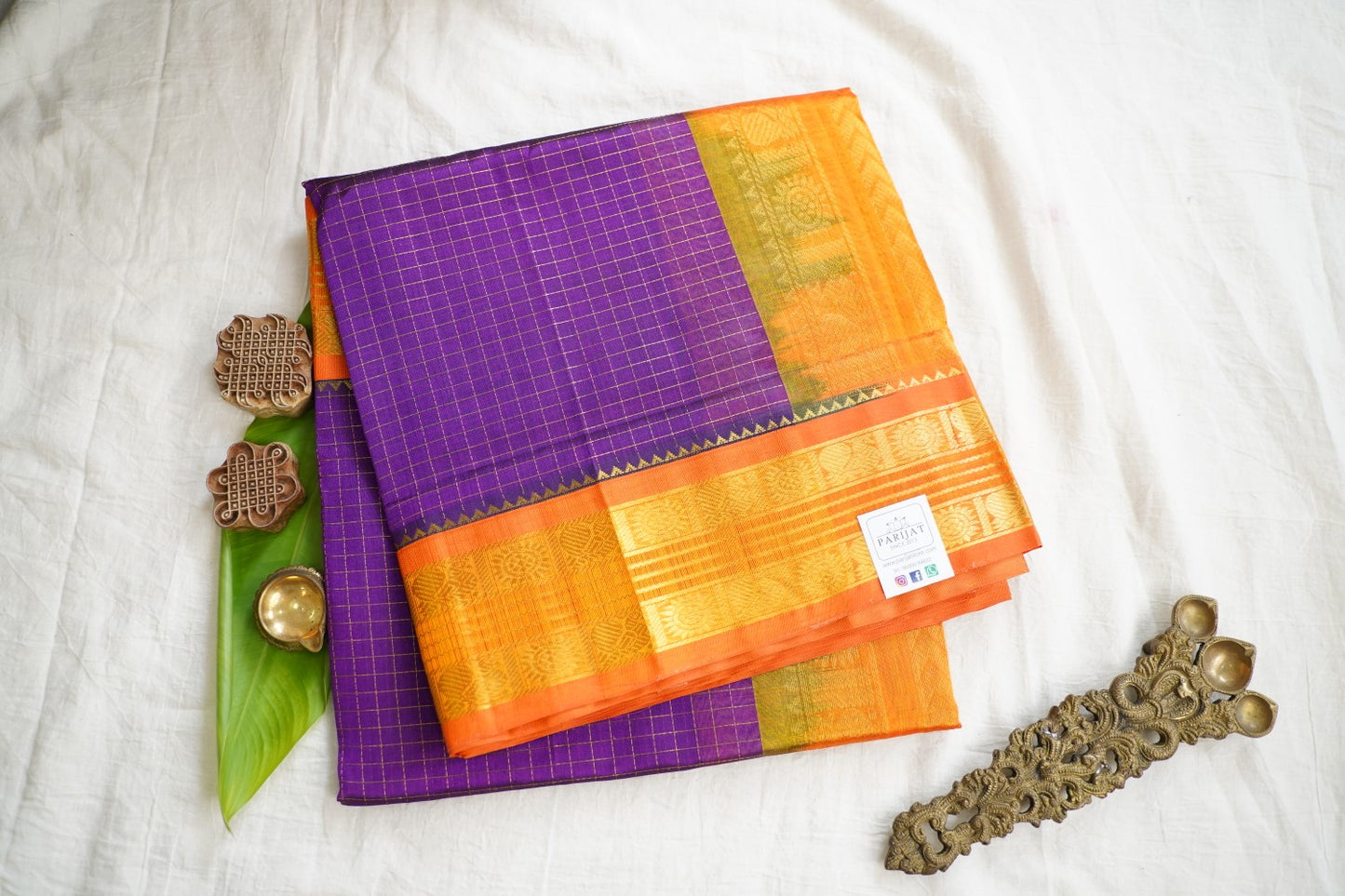 Kanchi Handloom Silk Cotton Saree PC17291