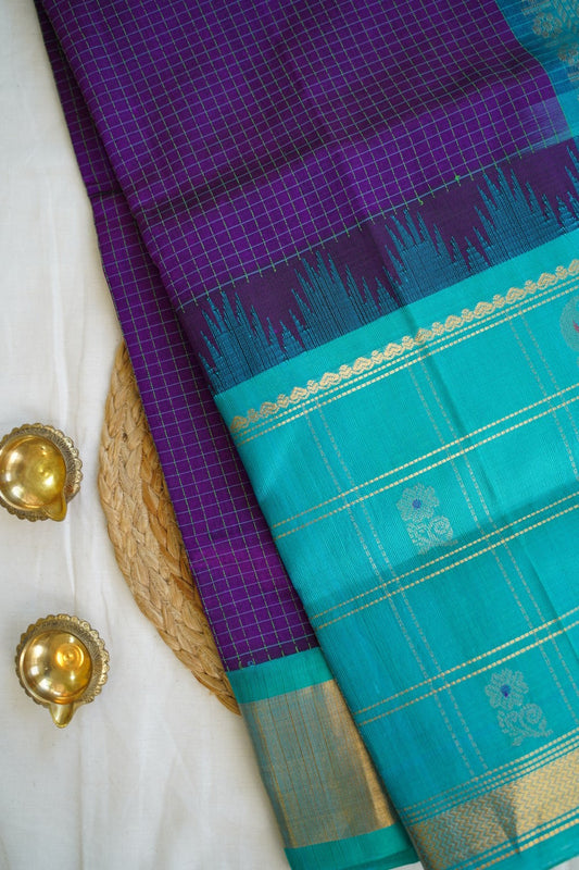 Kanchi Handloom Silk Cotton Saree PC14496