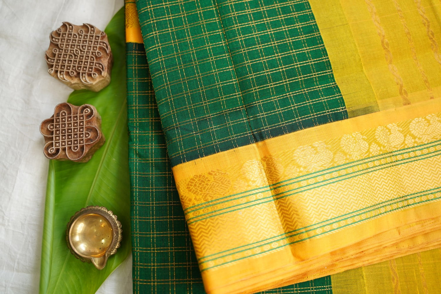 Kanchi Handloom Silk Cotton Saree PC17266