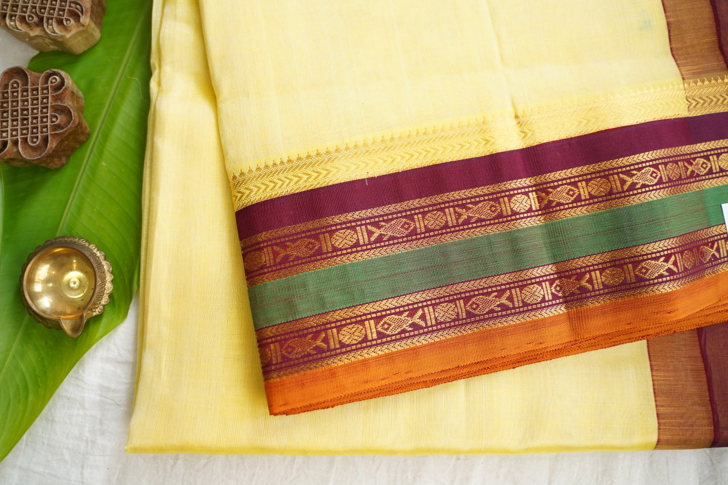 Kanchi Handloom Silk Cotton Saree PC17274