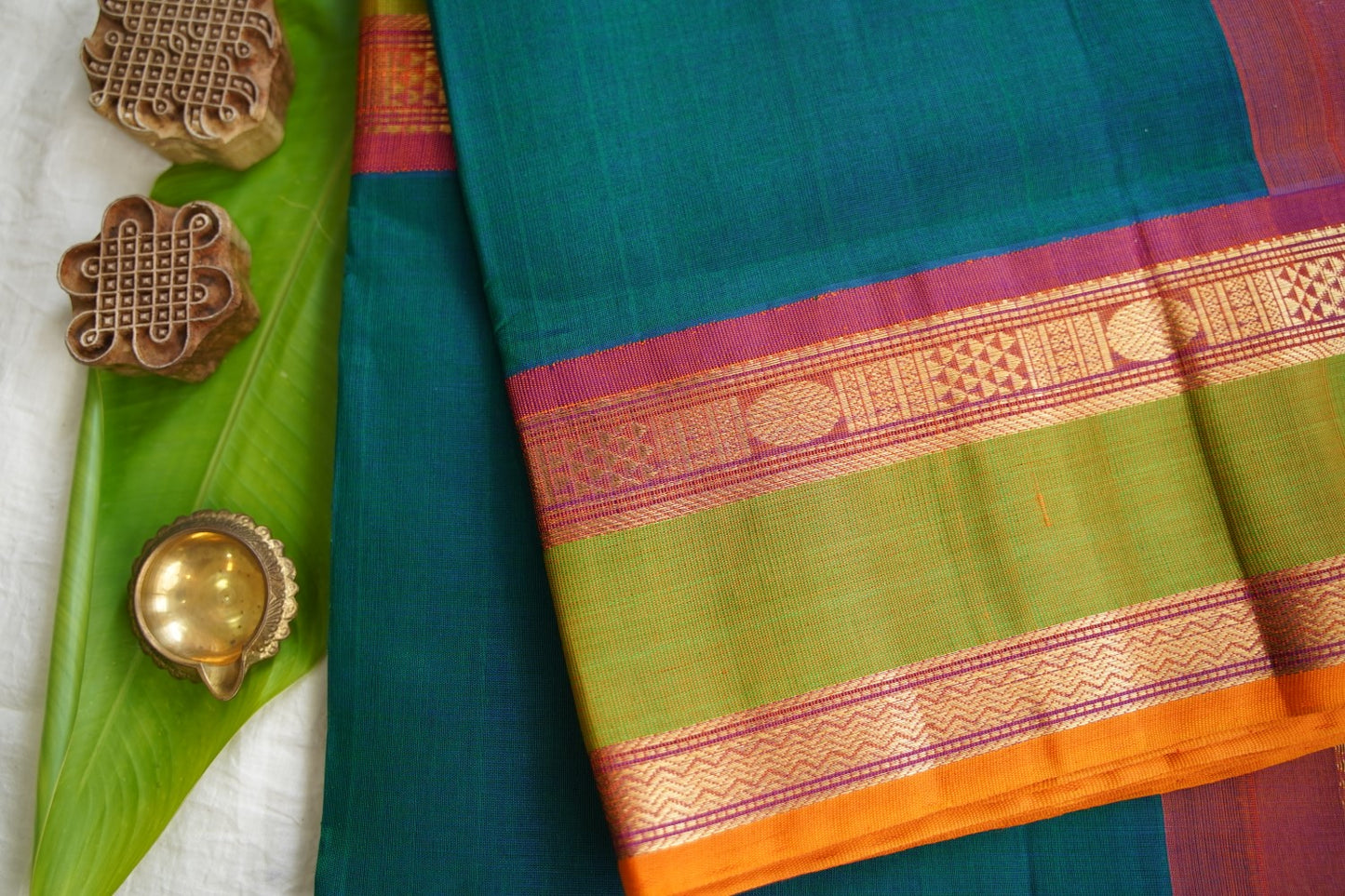 Kanchi Handloom Silk Cotton Saree PC17277