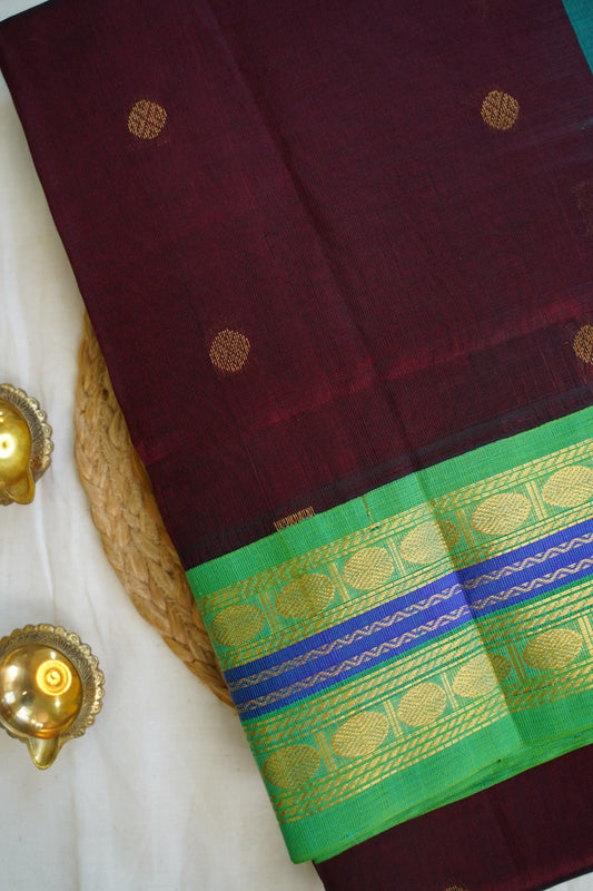 Kanchi Handloom Silk Cotton Saree PC14502