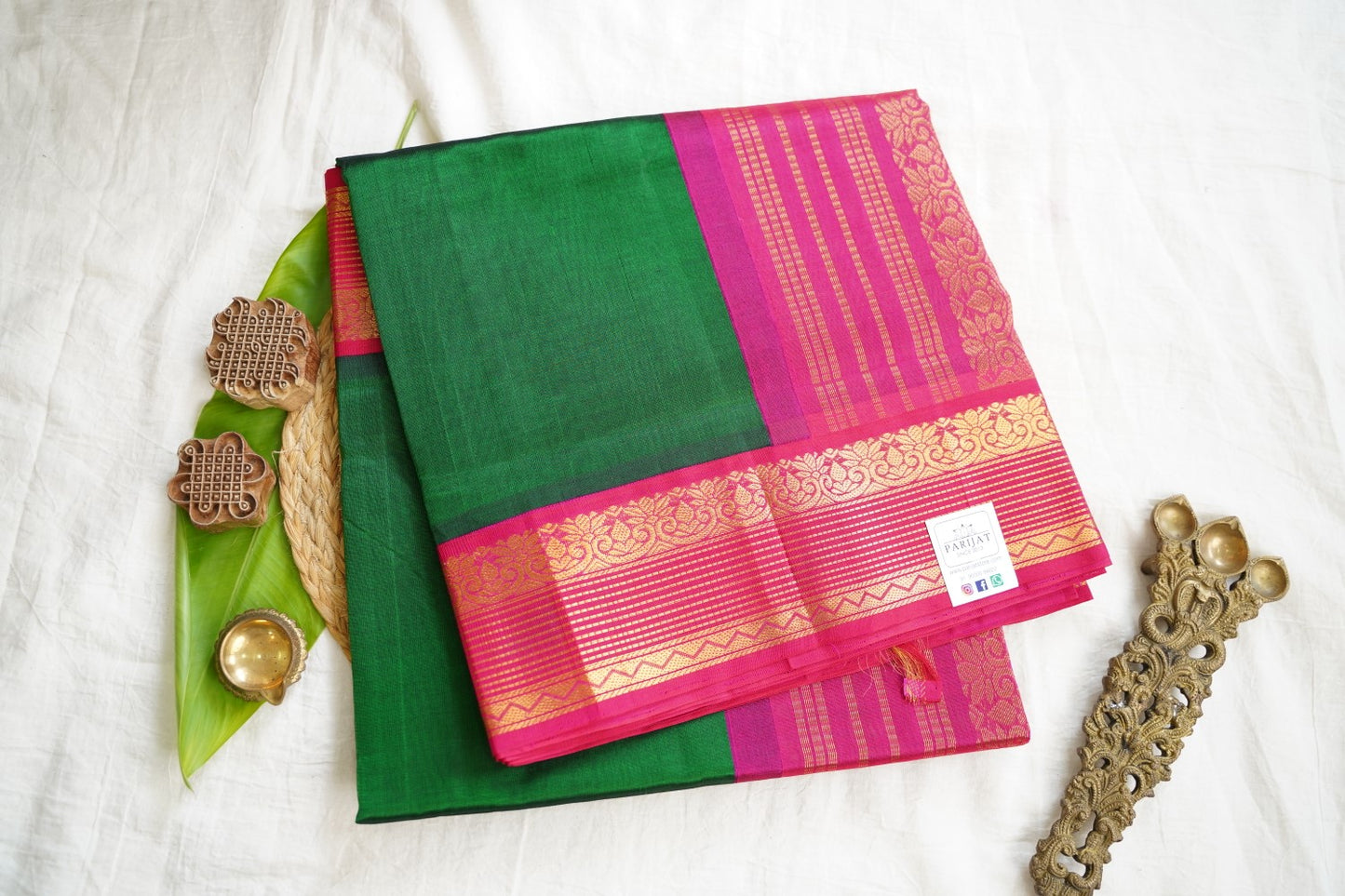 Kanchi Handloom Silk Cotton Saree PC17276