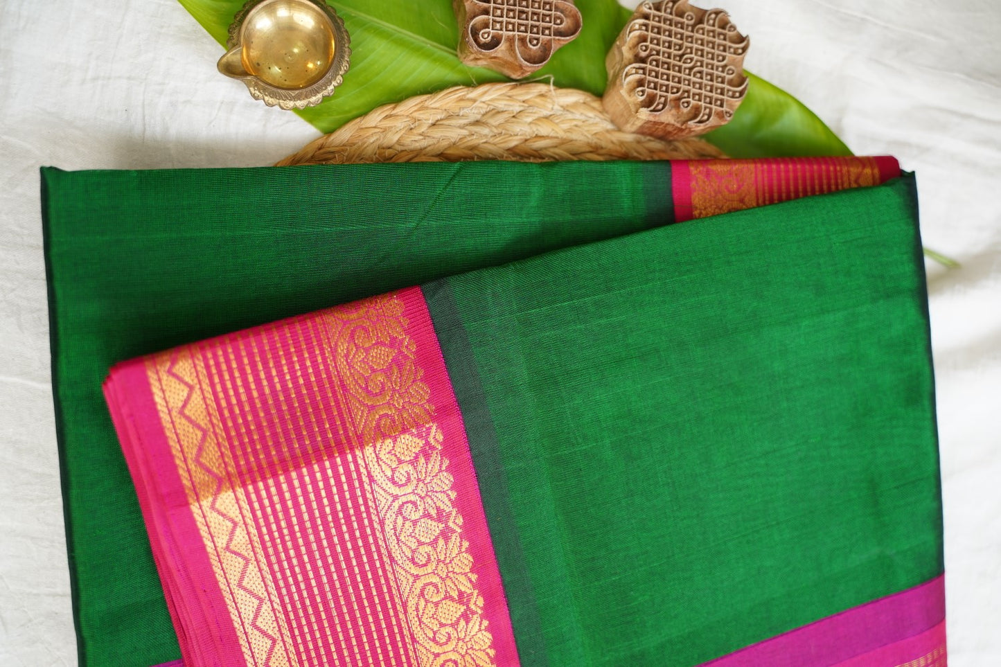 Kanchi Handloom Silk Cotton Saree PC17276