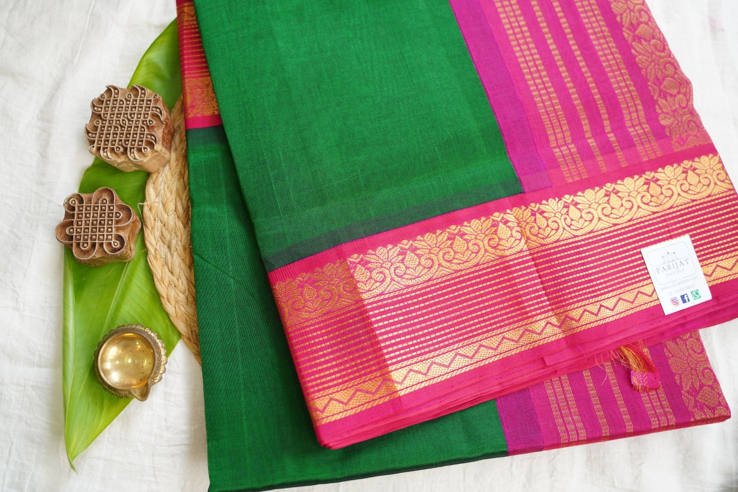 Kanchi Handloom Silk Cotton Saree PC17276