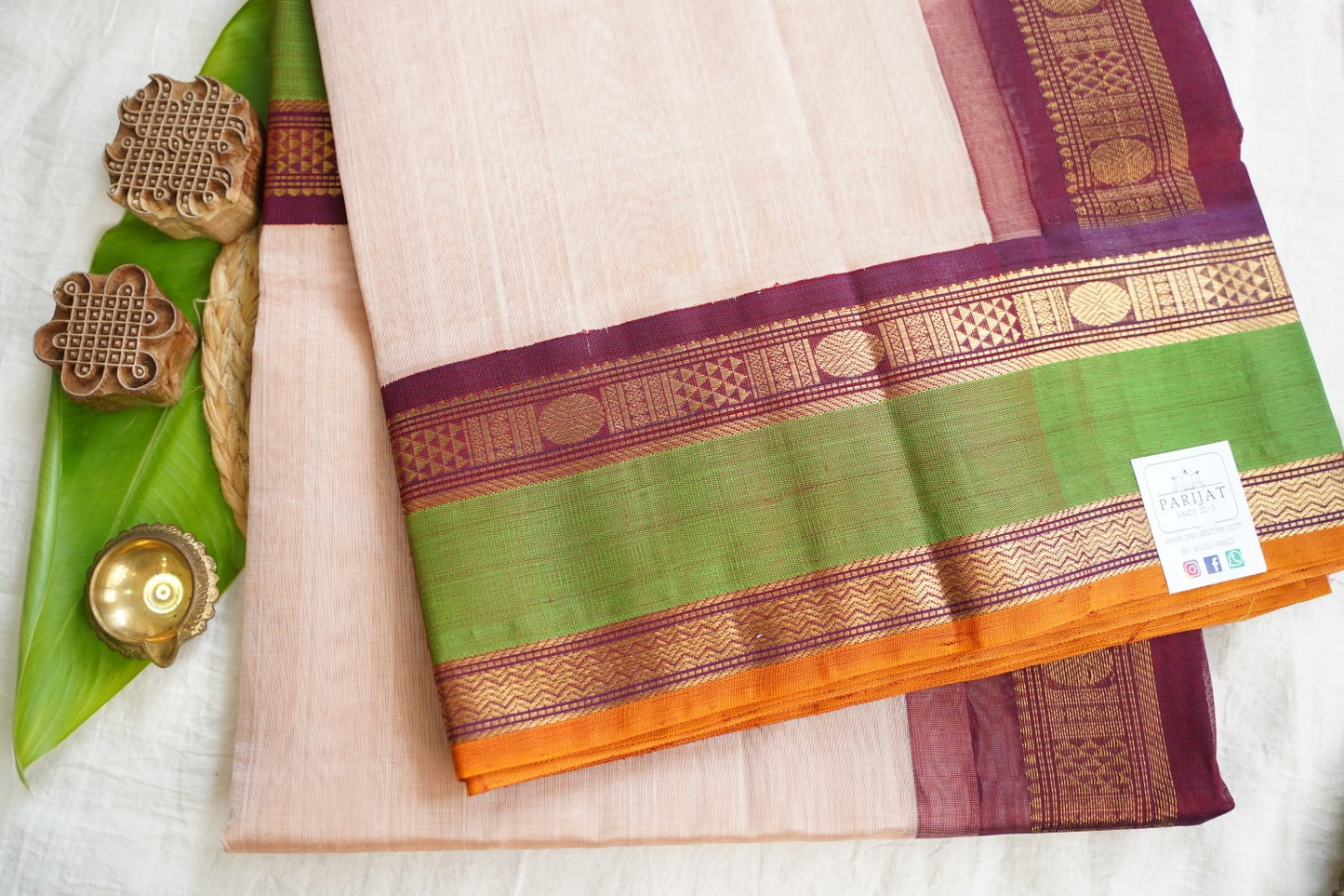Kanchi Handloom Silk Cotton Saree PC17281