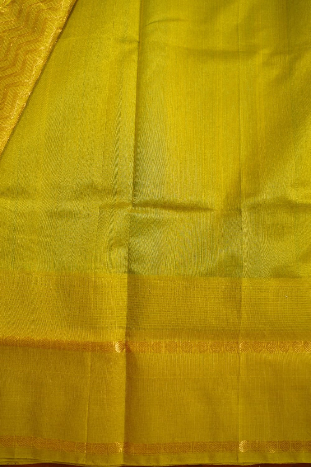 Sea Green   Kanchi  Silk Cotton  Saree With Zari Border  PC11017