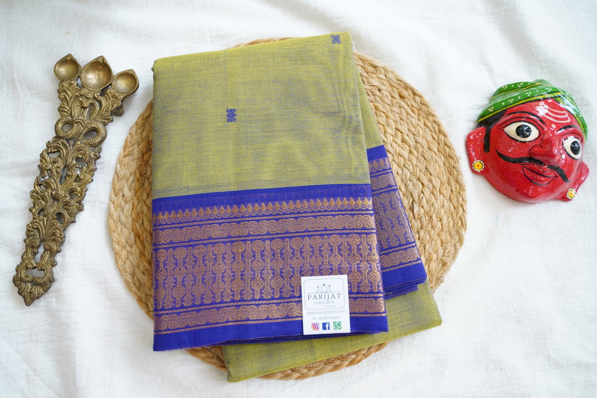 Chettinad handloom Cotton Saree PC18144
