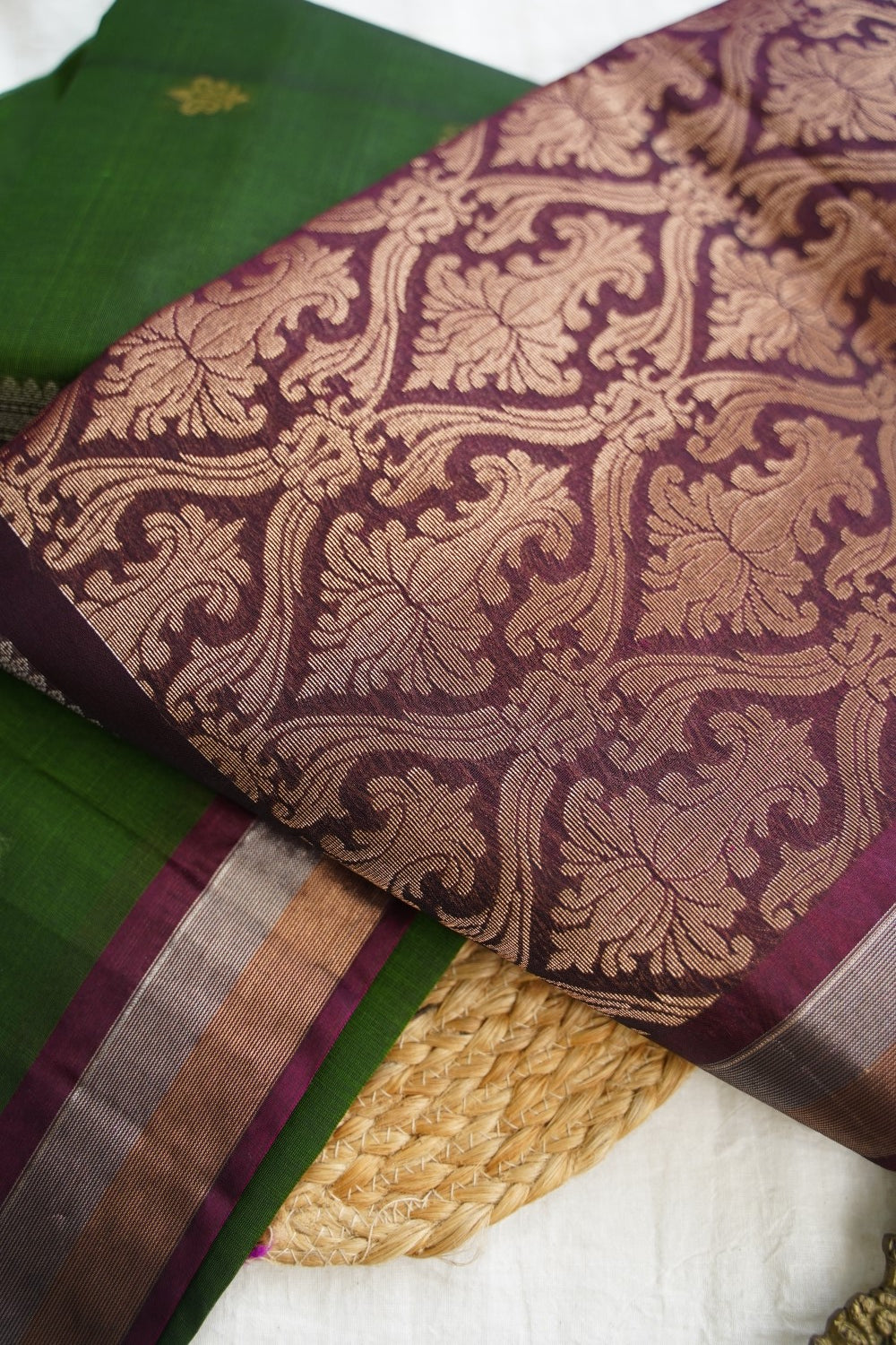 Handloom Silk Cotton Saree PC17357
