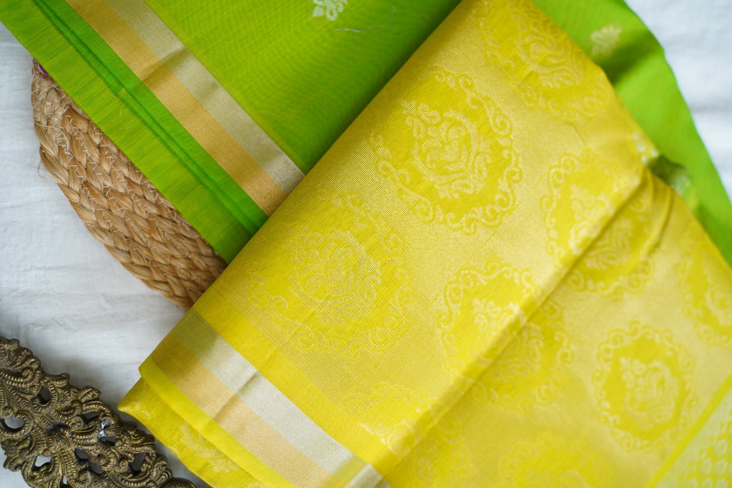 Handloom Silk Cotton Saree PC17358