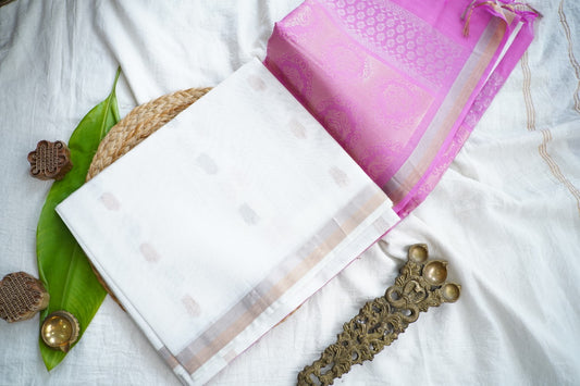 Handloom Silk Cotton Saree PC17355