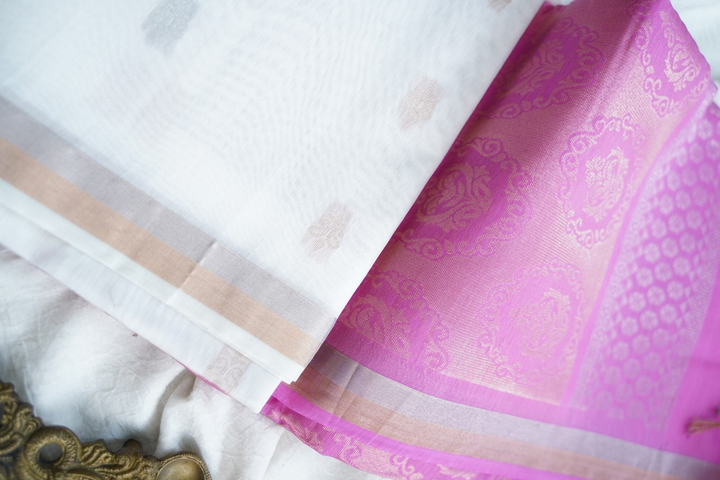 Handloom Silk Cotton Saree PC17355