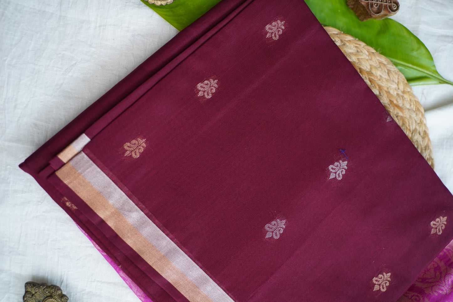 Handloom Silk Cotton Saree PC17325