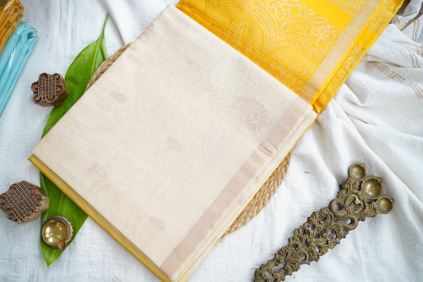 Handloom Silk Cotton Saree PC17319