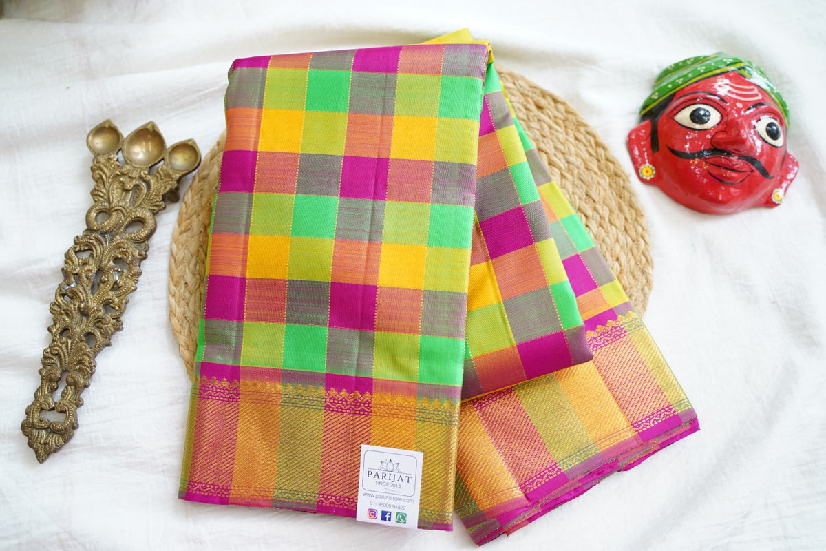 Pure Kanchi Silk Saree PC18154
