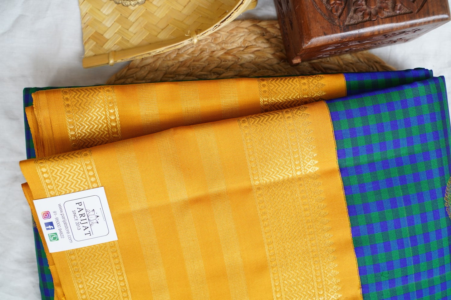 Pure Kanchi Silk Saree -PC16182