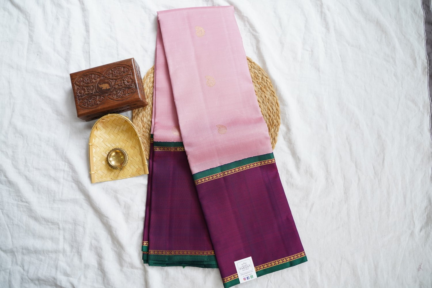 Pure Kanchi Korvai Silk Saree PC16187