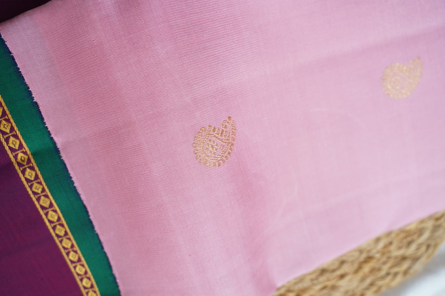 Pure Kanchi Korvai Silk Saree PC16187