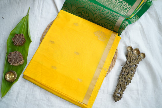 Handloom Silk Cotton Saree PC17318