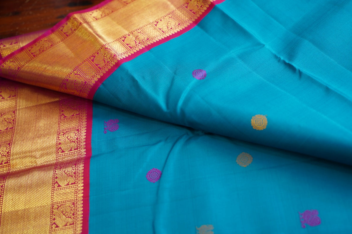 Pure Kanchi Silk Saree PC18159