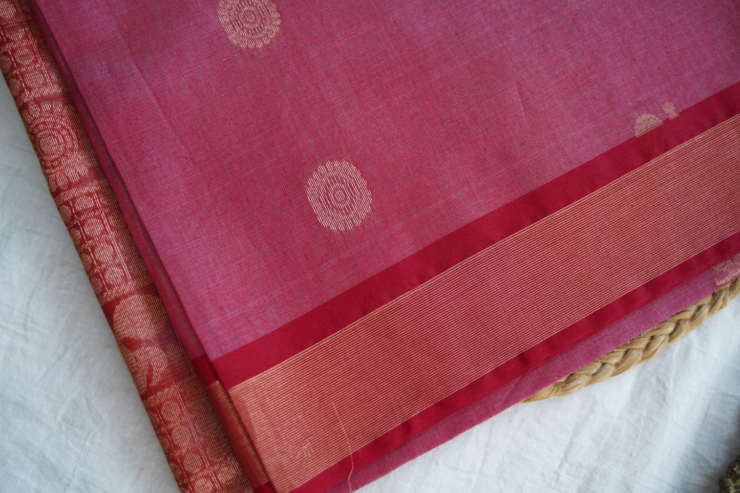 Handloom Silk Cotton Saree PC17317