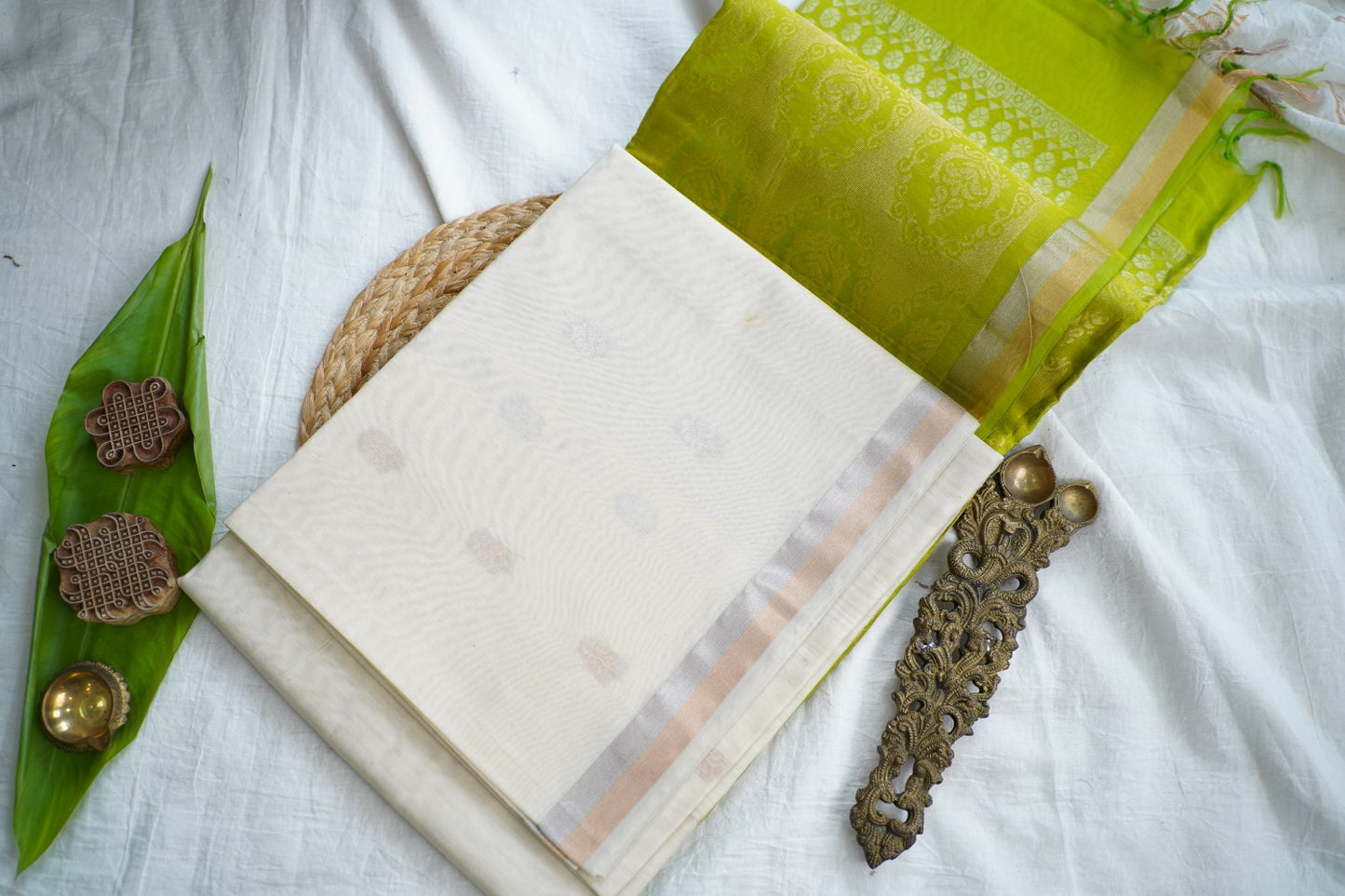 Handloom Silk Cotton Saree PC17320