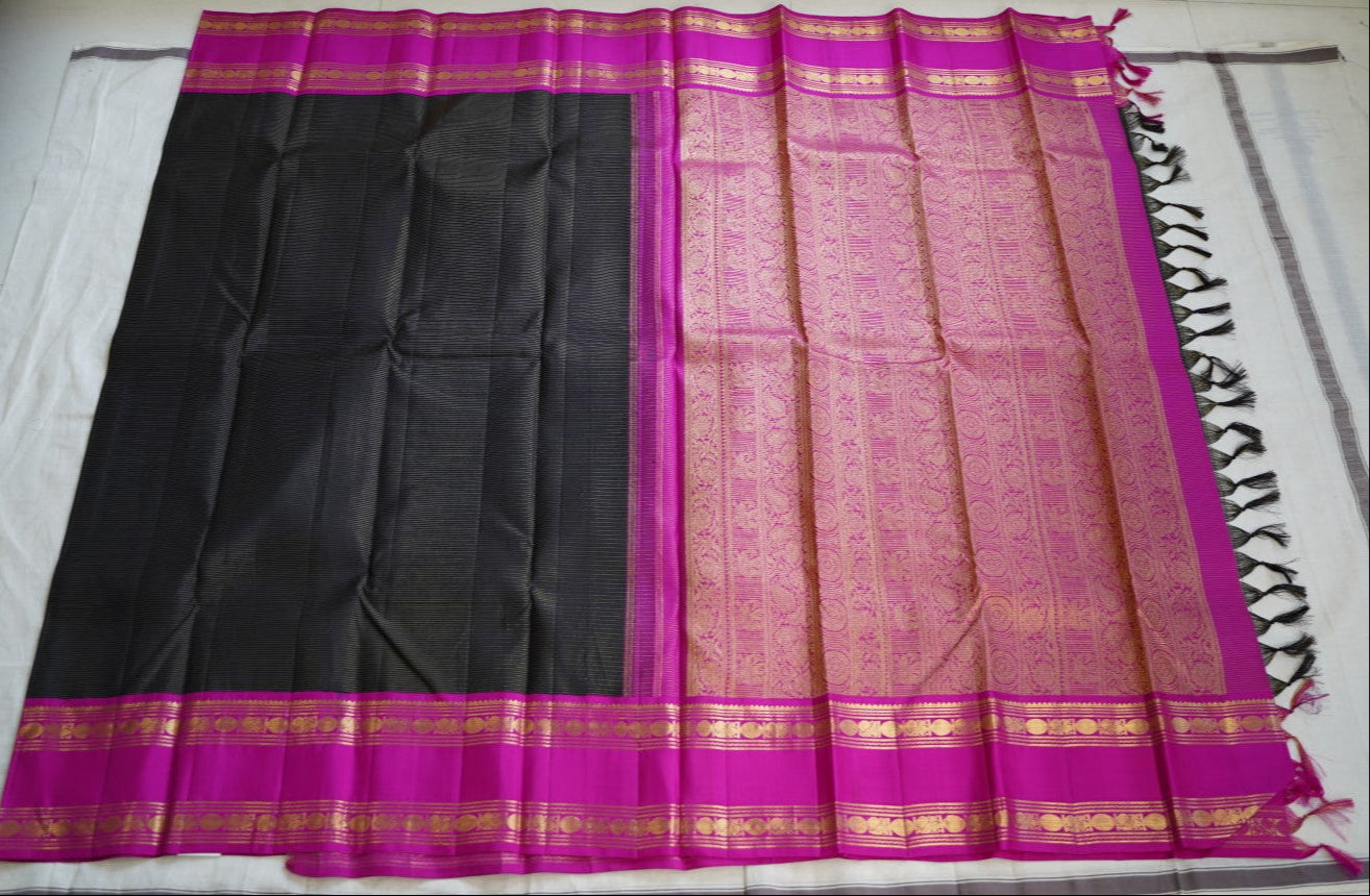 Pure Vairaoosi Kanchi Silk Saree -PC14432