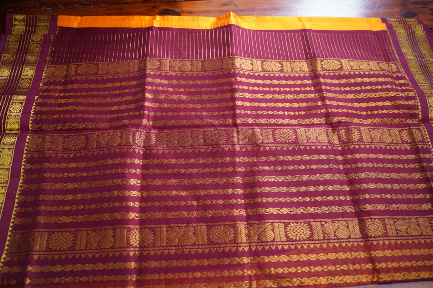 Kanchi Handloom Silk Cotton Saree PC17289
