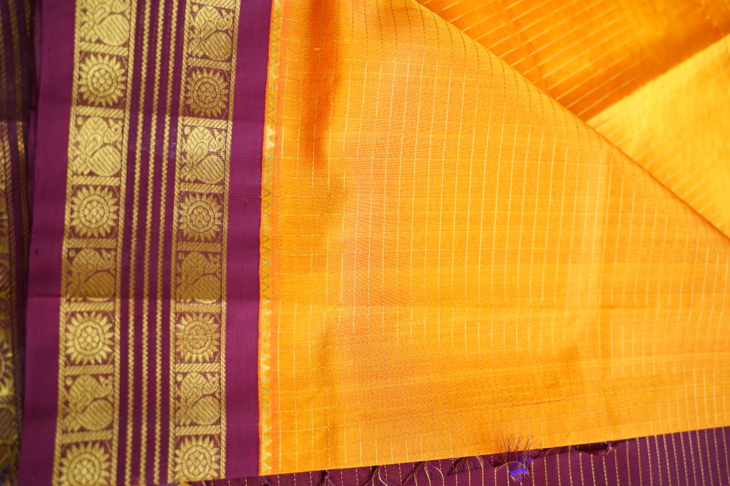 Kanchi Handloom Silk Cotton Saree PC17289