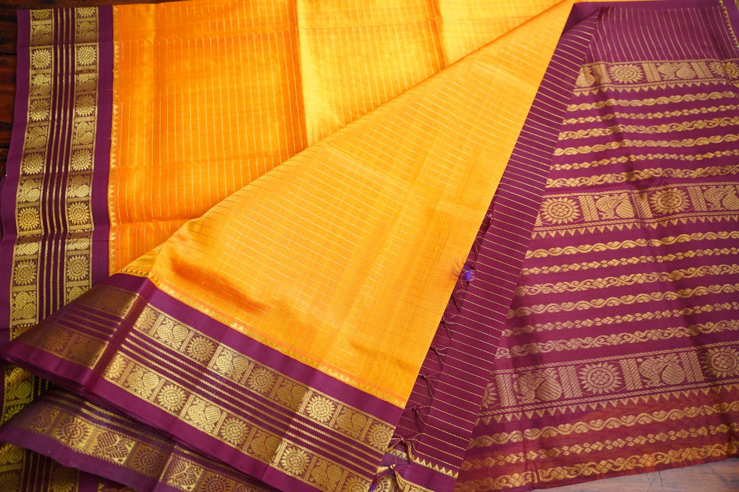 Kanchi Handloom Silk Cotton Saree PC17289