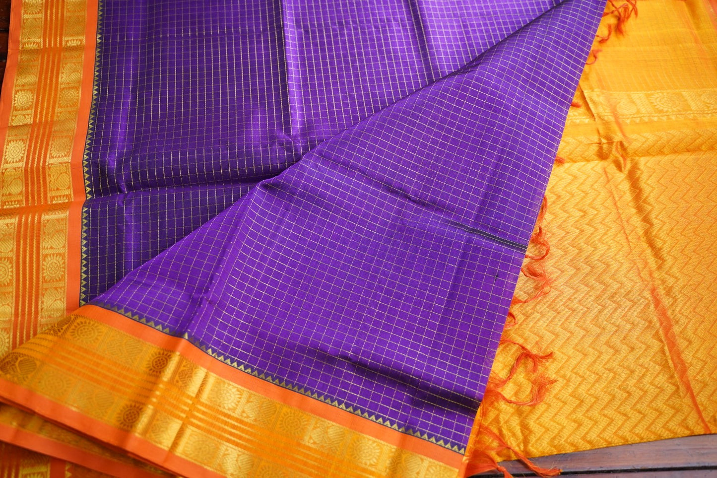 Kanchi Handloom Silk Cotton Saree PC17291