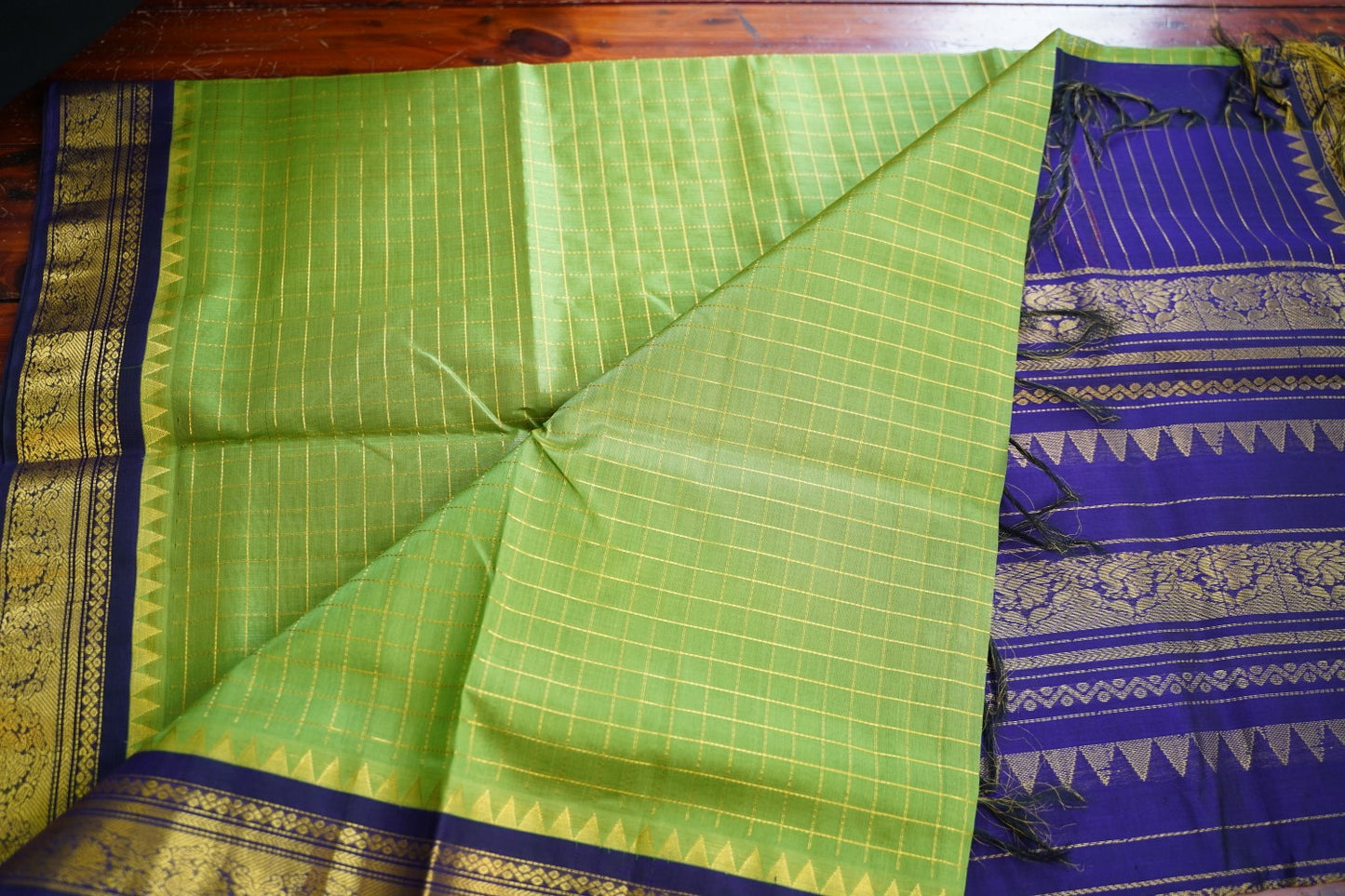 Kanchi Handloom Silk Cotton Saree PC17292