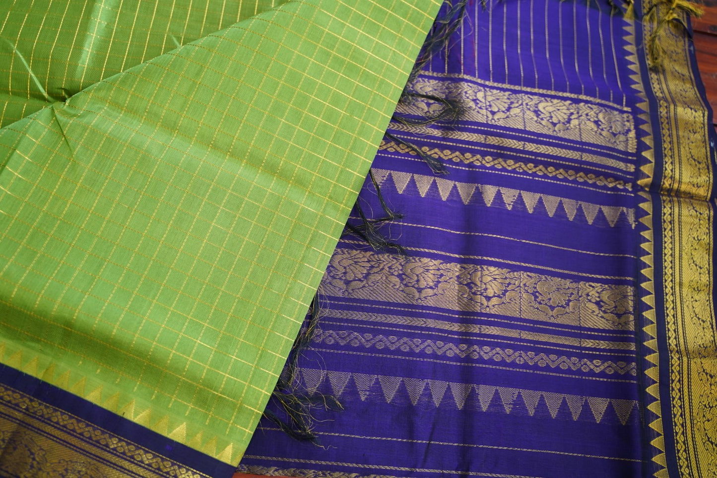 Kanchi Handloom Silk Cotton Saree PC17292