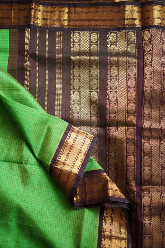 Kanchi Handloom Silk Cotton Saree PC11965