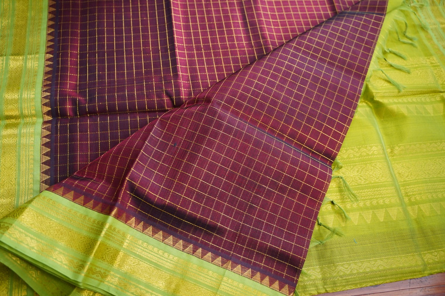 Kanchi Handloom Silk Cotton Saree PC17294