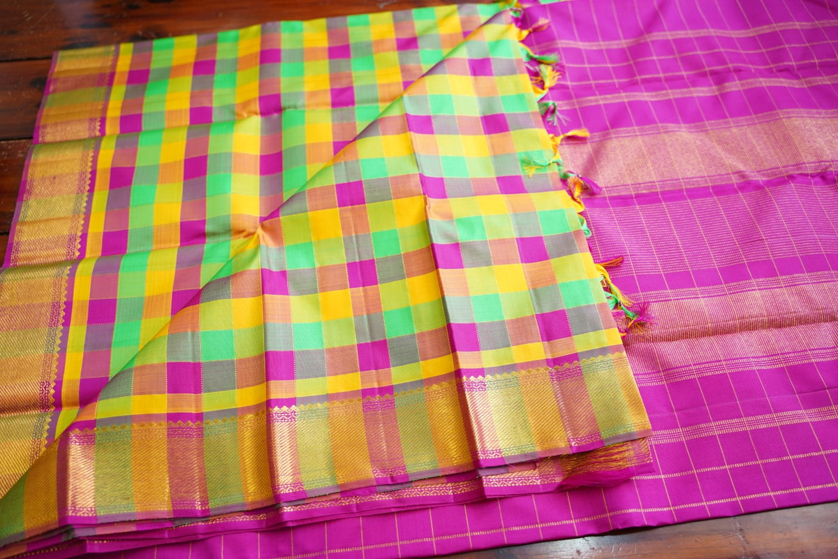 Pure Kanchi Silk Saree PC18154