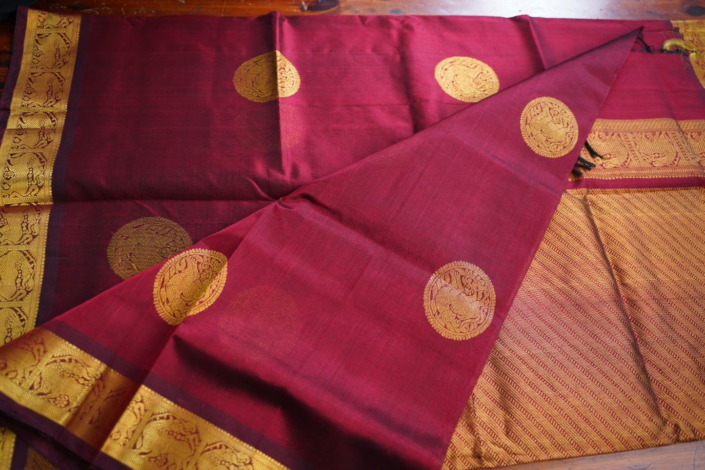 Kanchi Handloom Silk Cotton Saree PC17312
