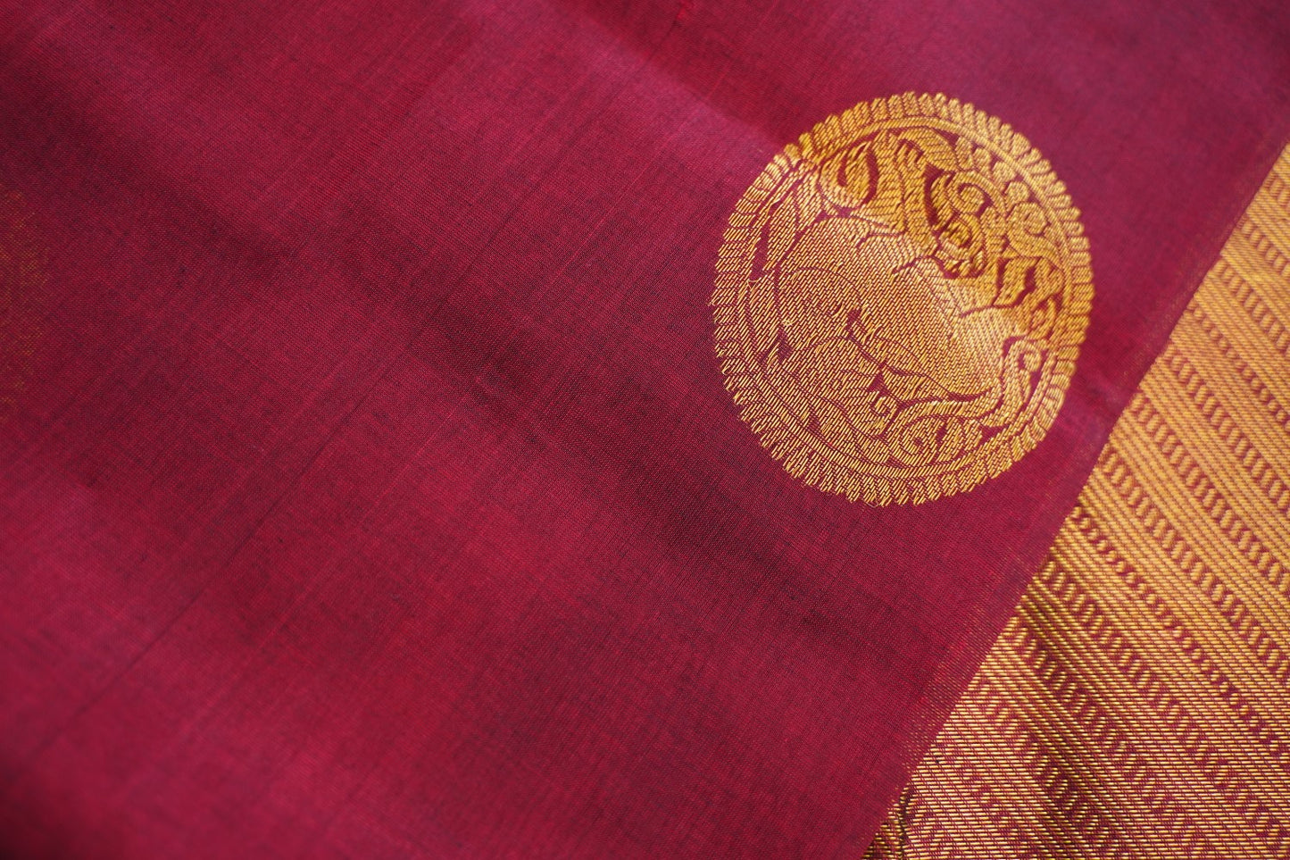 Kanchi Handloom Silk Cotton Saree PC17312