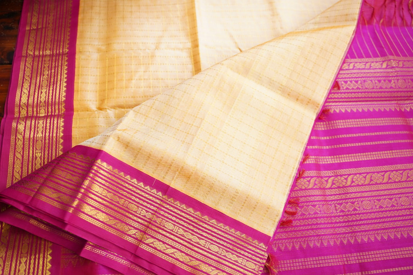 Kanchi Handloom Silk Cotton Saree PC17311