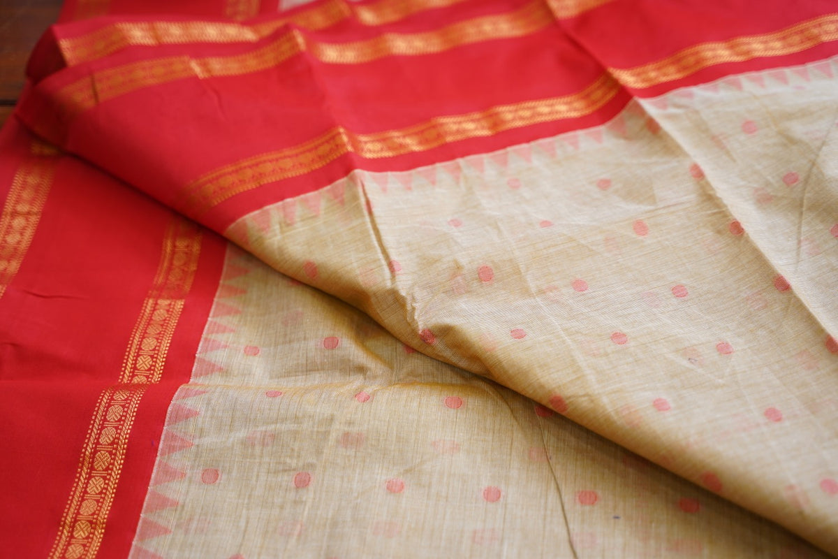 Chettinad handloom Cotton Saree PC18148