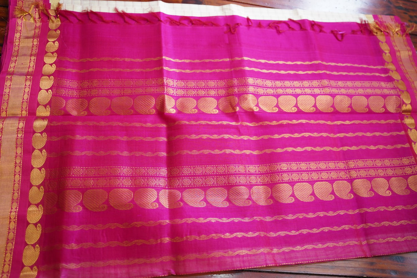 Kanchi Handloom Silk Cotton Saree PC17295