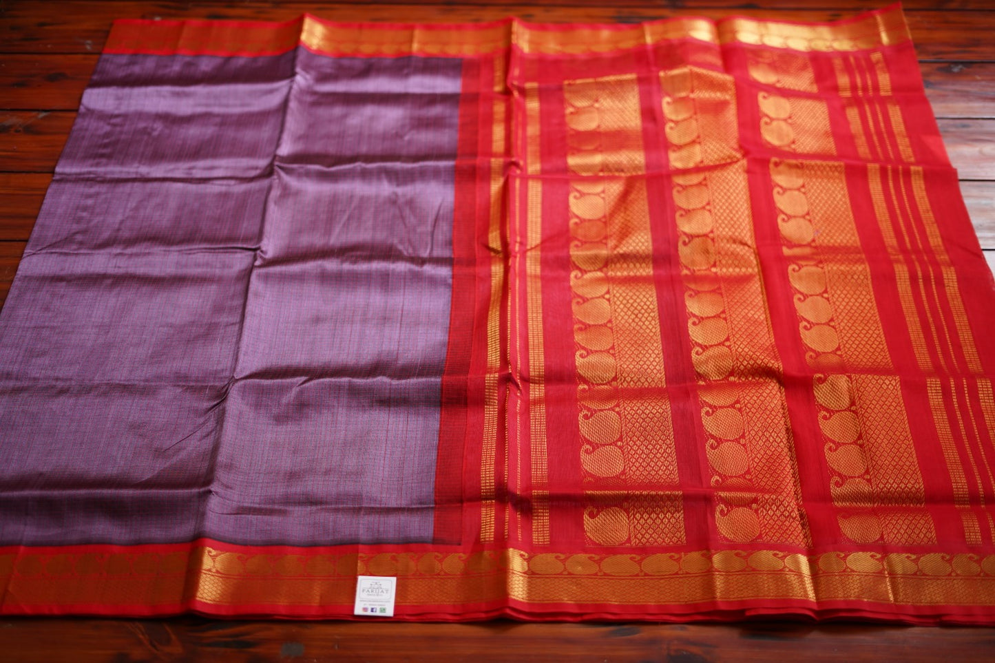 Kanchi Handloom Silk Cotton Saree PC11956