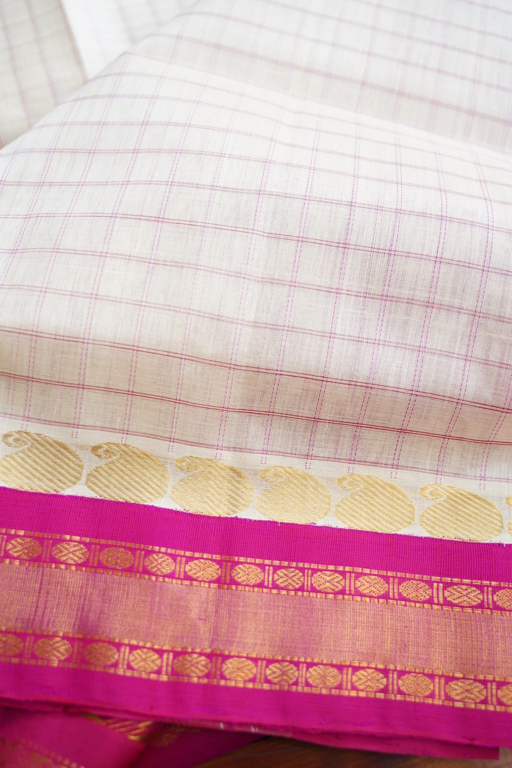 Kanchi Handloom Silk Cotton Saree PC17295